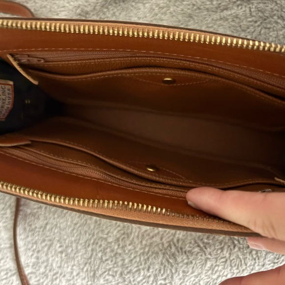 Dooney & Bourke Black and Tan Crossbody Bag - Picture 4 of 4